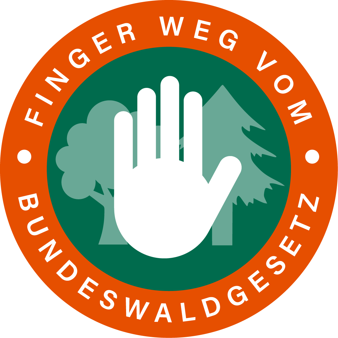 Logo Finger weg vom Bundeswaldgesetz